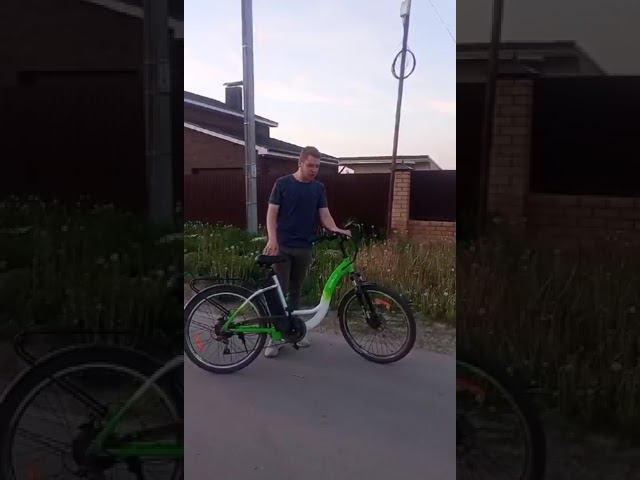 Отзыв покупателя на Электровелосипед Eltreco White смотреть онлайн