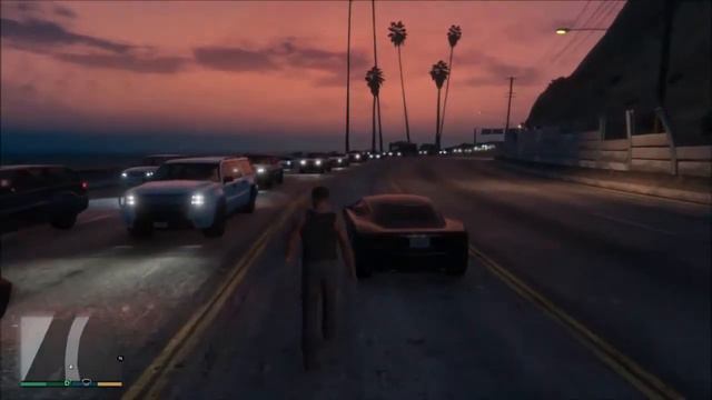 Grand Theft Auto: Пробка? это пздц... смотреть онлайн
