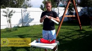 Как привязать пластиковые качели