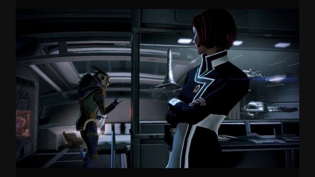Mass Effect 2 - Romance (Custom female Shepard and Garrus) смотреть онлайн
