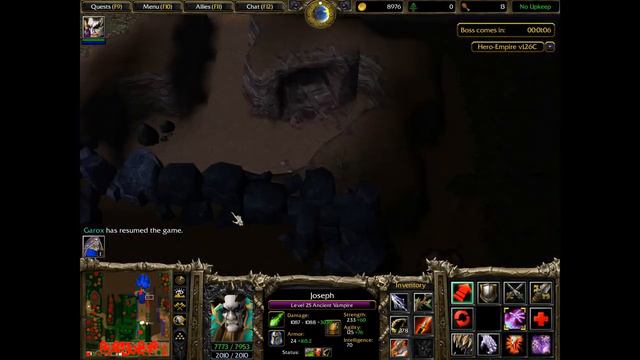 Hero of The Empire 1.26c - Little Child Ancient Vampire - Solo