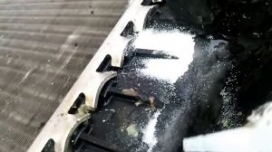 КАК ПРОСТО ЗАКЛЕИТЬ РАДИАТОР на МЕРСЕ w220!! HOSCH KLEBER