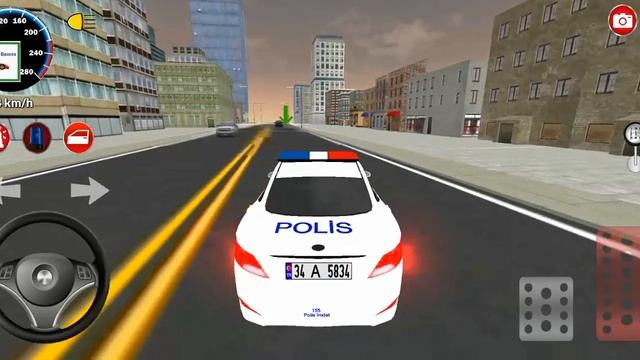 Real Police Car Driving Simulator 3D #4 - #cargames Android Gameplay смотреть онлайн