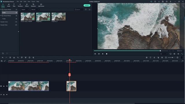 Filmora Tutorial - Lesson 26 - Capture Still Frame from Video смотреть онлайн