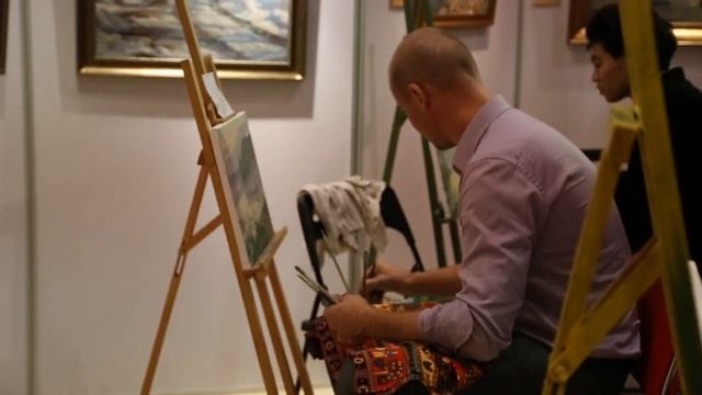 Мастер класс Пекин 20 Сентября 2014 г 风景画大师班 北京 俄罗斯文化中心 смотреть онлайн