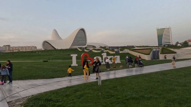 hyder ali museum baku 4K walking смотреть онлайн