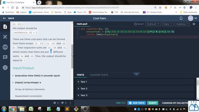 Python - CodeSignal Cool Pairs 33 смотреть онлайн
