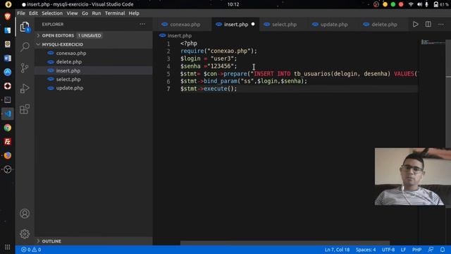 CRUD simples com PHP e MySQLI смотреть онлайн