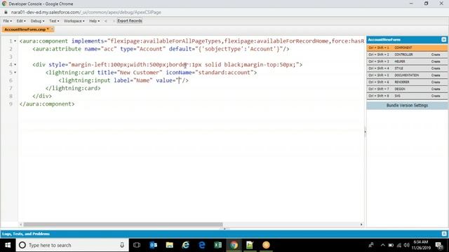 Salesforce.com Online Training by Nara - S # 23 (Part 1 :overriding lightning component) смотреть онлайн
