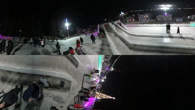 3 декабря 2018 года. Ледовый городок в Троицке смотреть онлайн