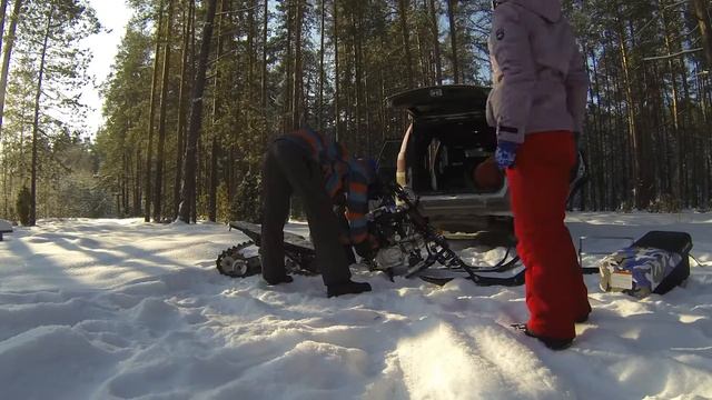 Сборка снегохода Dingo T125 Таймлапс смотреть онлайн