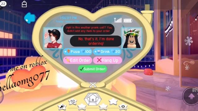 Trolling pizza guy(funny)|roblox royal high~BelleBella donuts смотреть онлайн