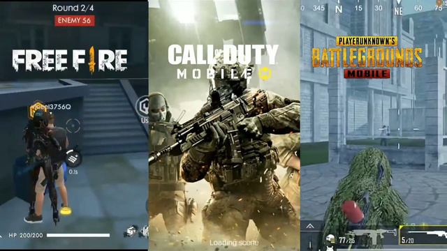 PUBG Mobile Vs Call Of Duty Mobile Vs Garena Free Fire Zombie Mode Comparison - Which One Is Best ? смотреть онлайн