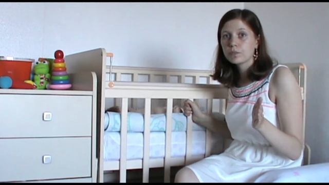 Нужен ли маятник на детской кроватке? Наш сон в 5 месяцев. смотреть онлайн