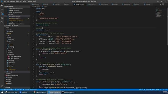 004 - Golang - JWT access token - Finance App смотреть онлайн