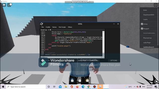 FE FLING SCRIPT GUI! смотреть онлайн