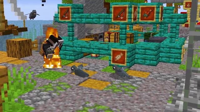 Майнкрафт, но МЫ На 24 ЧАСА Стали ГОЛУБЯМИ!