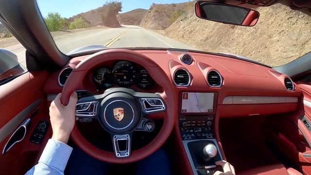 2021 Porsche Boxster 25 Years - POV Canyon Blast (Binaural Audio) смотреть онлайн