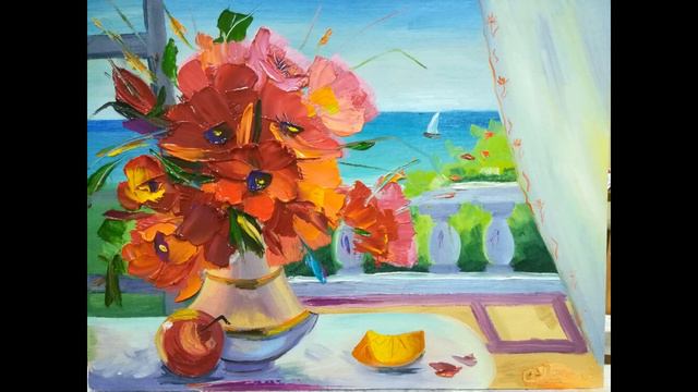 Мои картины, моё увлечение . Масло + мастихин. Автор Любовь Лозовая смотреть онлайн