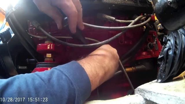 Volvo Penta 5.0 GXi winterizing смотреть онлайн