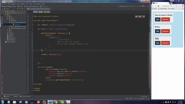 React JS Tutorials for Beginners - 10 - Multiple Child Components смотреть онлайн