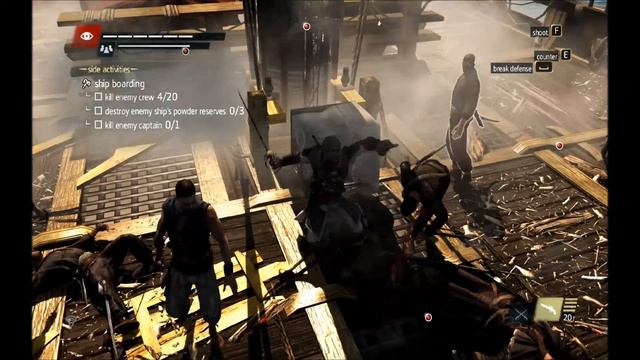 Assassin's Creed IV Black Flag - Borading Man of War Level 60 [Ultra Settings] смотреть онлайн
