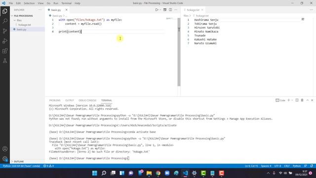 File Processing Python смотреть онлайн