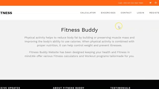Python Flask MySQL based Fitness Buddy Web Application смотреть онлайн