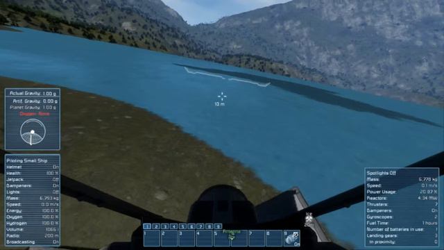Space engineers Personal Atmospheric Transport and Scout (PATS) смотреть онлайн