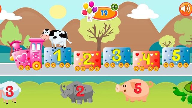 Учимся считать. Развивающие игры для детей и малышей. #развивающиеигры##учимцифры##игры# смотреть онлайн