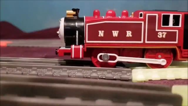 NEW TOMY Plarail Red Rosie Unboxing, Review and First Run!!! смотреть онлайн