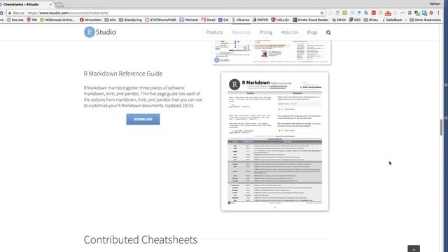 Find Cheatsheets in RStudio смотреть онлайн