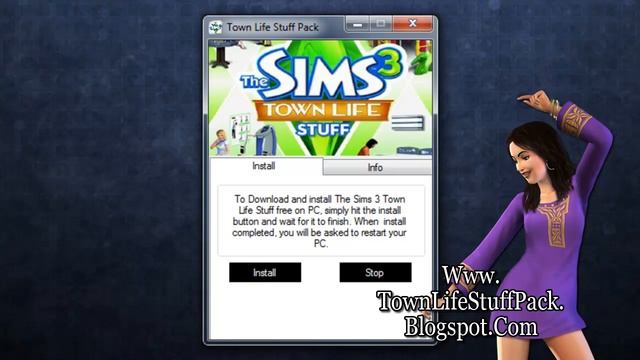 The Sims 3 Town Life Stuff Pack Download - PC смотреть онлайн