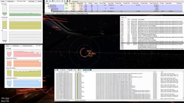 Elite:Dangerous 3.02 - stutter investigation смотреть онлайн