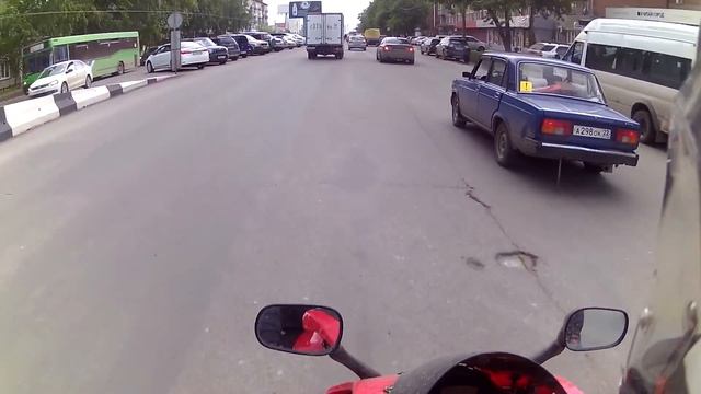 Мото будни на Китайском спорт байке №34 смотреть онлайн