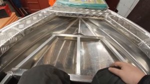 Вскрытие Wyatboat-390P, блоки плавучести, сварные швы и конструкция