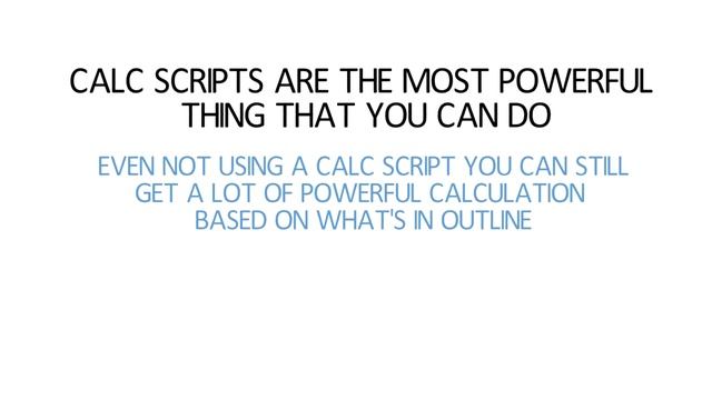 Essbase Calculation Types смотреть онлайн