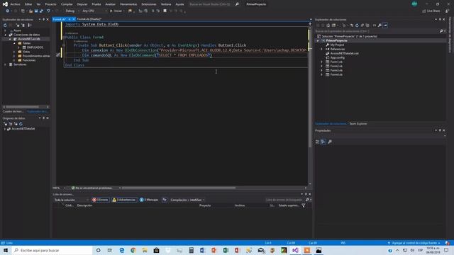 MOSTRAR REGISTROS DE ACCESS USANDO VB.NET смотреть онлайн