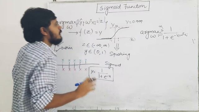 Sigmoid Function and Squashing | Logistic Regression смотреть онлайн