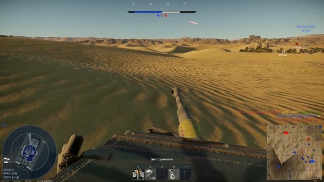 War Thunder Realistic Battle Tiger H1 Back at 5.7 смотреть онлайн
