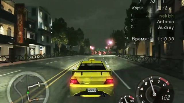 NFS Underground 2 свободная гонка 1 смотреть онлайн