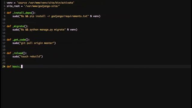 Deployments with Fabric смотреть онлайн