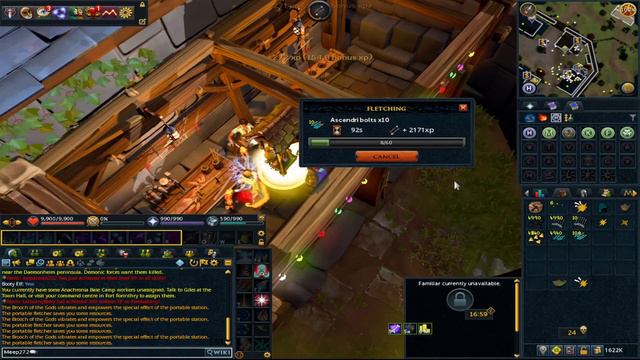 This Fletching Money Maker Is Even More OP With This Fort Fortinthry Upgrade! Runescape 3 Guide 202 смотреть онлайн