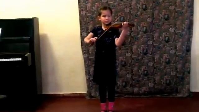 Пахомова Евеліна, 7 років, Кролл "Полька віслючка" смотреть онлайн