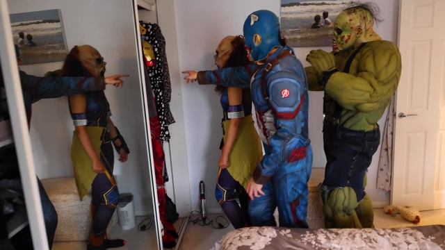 Zombie Hulk VS Avengers - Hide and Seek! смотреть онлайн
