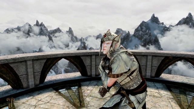 SKYRIM | Serana & I take on a Snow Elf on hardest difficulty and no HUD🫣 Xbox Series X смотреть онлайн