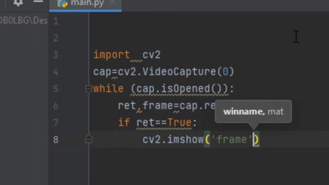 Lesson 23 How to access cameras using OpenCV with Python تشغيل الكاميرات فى بايثون смотреть онлайн