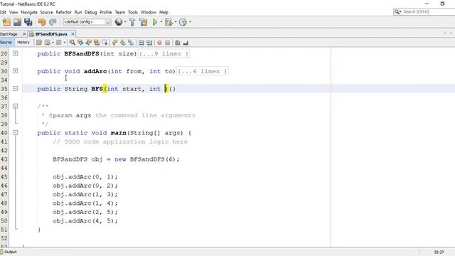 Breadth first search algorithm implementation using java live coding in Amharic. смотреть онлайн