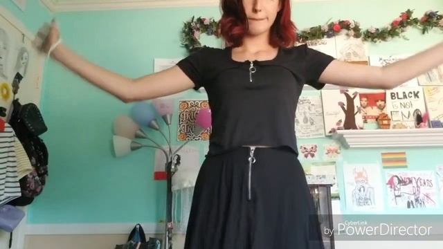 Goth/emo alt style lookbook (everyday, school) смотреть онлайн