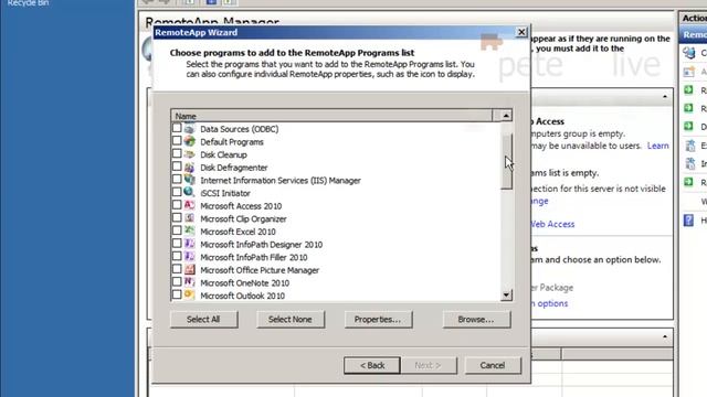 Windows Server 2008 R2 Deploying Applications with RemoteApp смотреть онлайн